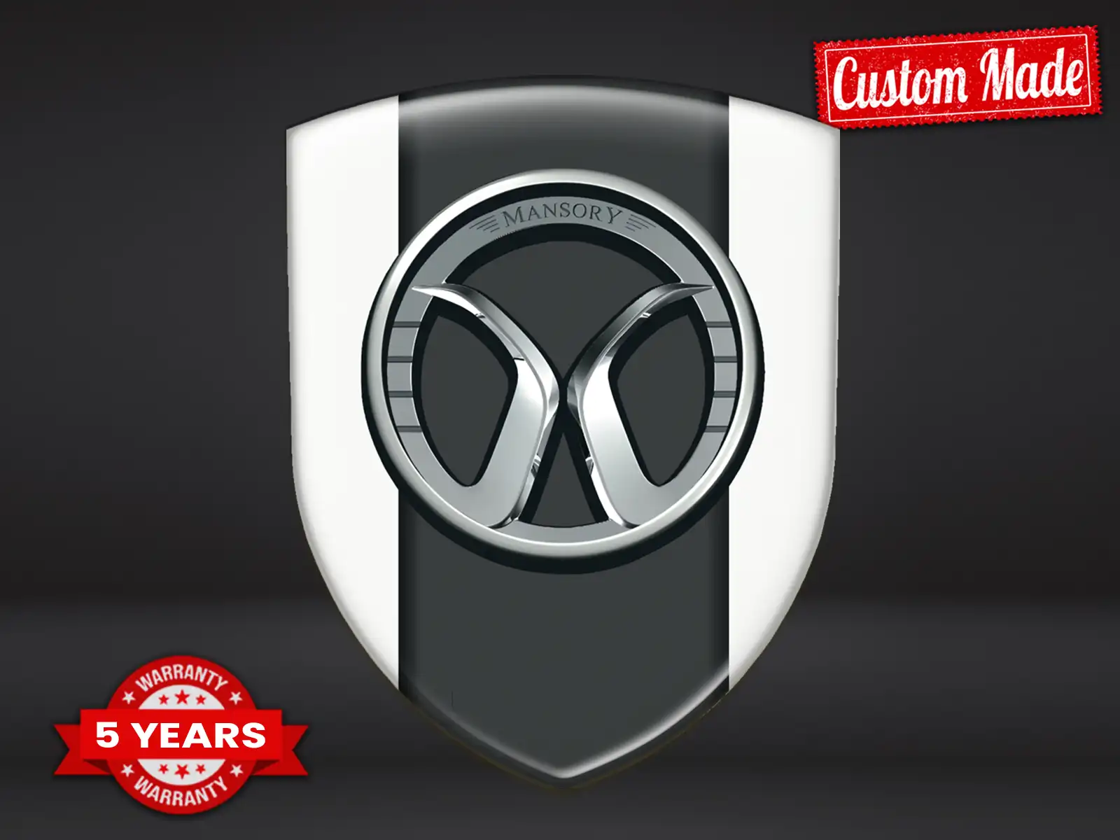 Mansory Logosticker Personalisierbar Limitiert Edition